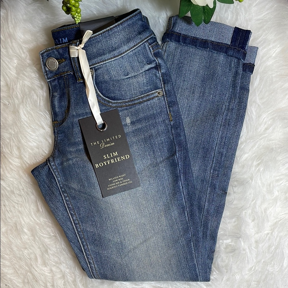 The Limited Slim Boyfriend Jeans